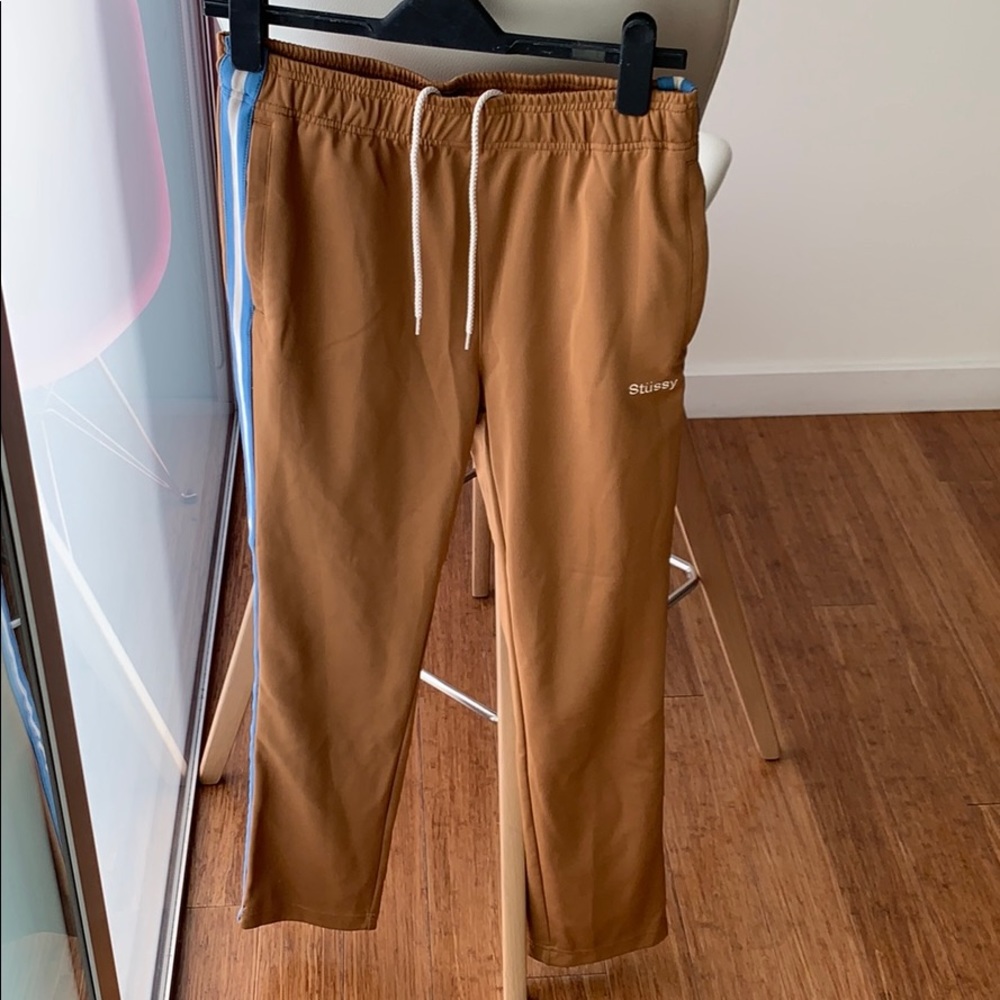 Stussy side stripe track pant